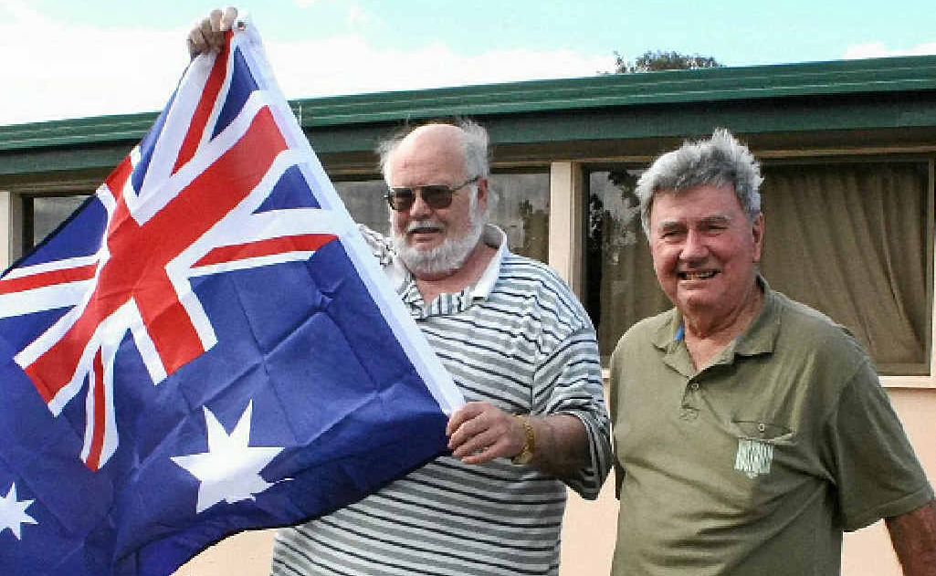 Senior Citizens publicity officer Mick McEniery and president Joe Owens are looking forward to the Australia Day party. Senior Citizens publicity officer Mick McEniery and president Joe Owens are looking forward to the Australia Day party.